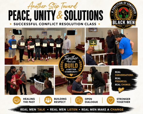 Conflict resolution class with participants